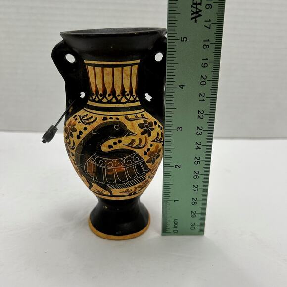 Vintage Copy of 430BC Greek Museum Corinthian Vase RARE - Picture 6 of 7